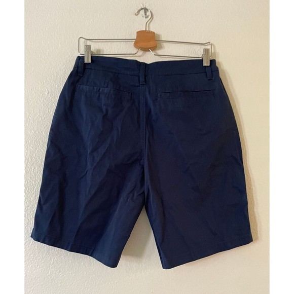 Hurley Men's Cotton Twill Walk Shorts Size 30 Navy Blue 10-Inch Inseam NWT - Picture 2 of 12